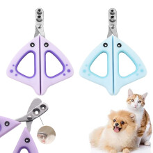 Cat Scissors for Beginners, Stainless Steel Cat Nail Cutter for Small Dogs