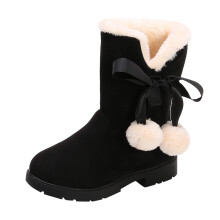 Dinosaur Shoes for Boys Snow Boots Cotton Princess Boots Black UK 13 Kids Shoes