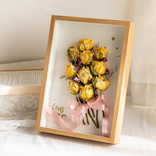 Shadow Box Frame 3D Display, Wooden Deep Box Frame, 6 X 4 Inch (15.3 X 10.3 cm) 1