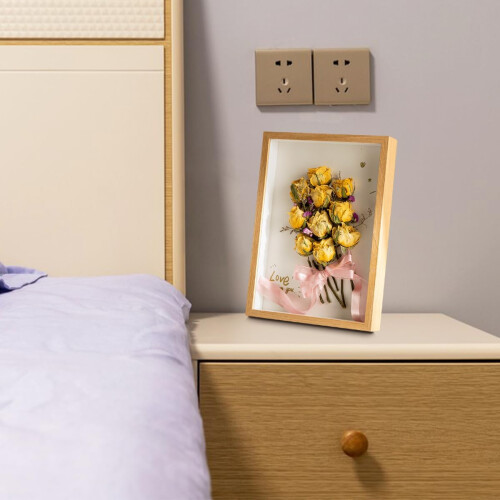 Shadow Box Frame 3D Display, Wooden Deep Box Frame, 6 X 4 Inch (15.3 X 10.3 cm) 2
