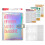 Money Saving Challenge  Budget Folder with Cash Envelopes silver 1