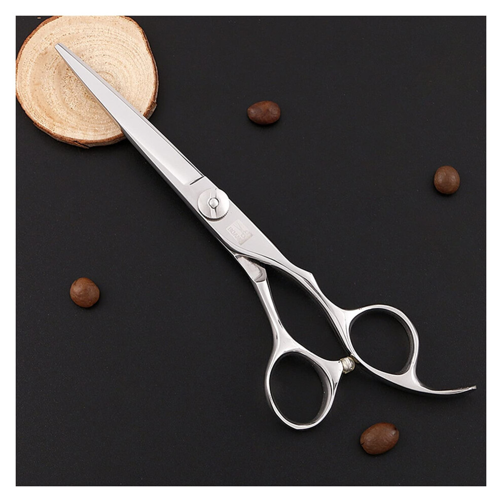 Professional hair with razor blade, flat scissors, texturizing scissors for salon