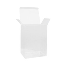 Estuches de plástico transparente resistentes para figuras Funko Pop Vinyls de 4", cajas de exhibición de cristal de 0,38 mm de grosor,