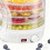 Vegetables Dehydrator 8Level Adjustable 5 Stackable Trays 280x280x320mm Dual Voltage 110V/220V White 4