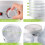 Vegetables Dehydrator 8Level Adjustable 5 Stackable Trays 280x280x320mm Dual Voltage 110V/220V White 2