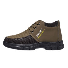 Men's Thick Warm Plush   Cotton Shoes 2025 Model, EU 43 / UK 9, Snow Boots, Coffee