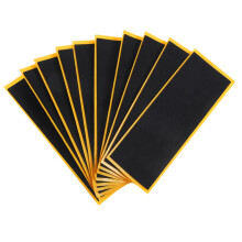 10 pieces grip tape for finger skateboards, nonslip tape with selfadhesive backing for training and competition, elasticity, easy to use.