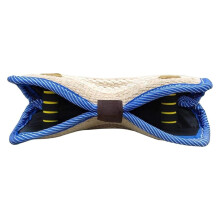 Dog bite sleeve puller, dog training bite arm sleeve protection (Blue)