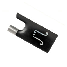 4/4 Hole Pattern Inlay Violin Frog, Full Size Ebony Frog, Violin Bow Parts