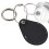 Dog Collar Tracker Case, Tracker Holder, Key Chain, Teardrop Tracker Holder  Leather Protective GPS Case Keychain Accessories Protective Black 1