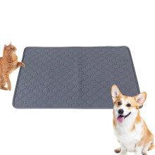 Dog Training Pads, Reusable Washable Super Absorbent, OdorControl, LeakProof, Grey