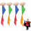 Pack of 4 Magic Scarves, Colour Changing Handkerchief, Magic Tricks Props 1