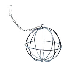 Hay Ball Hay Bale Toy for Small Animals, Metal Feeder for Rabbits, Guinea Pigs