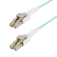 Cable de fibra óptica multimodo Startech 450FBLCLC5SW Verde