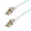 Cable de fibra óptica multimodo Startech 450FBLCLC5SW Verde 1