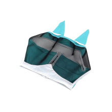 Multisize Breathable Horse Mask For Small, Medium And Large Horses, BlueL, Mosquito Prevention, Adjustable Fit