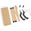 Wooden Mandolin Folding Stand with Flat Back Removable Stand Solid Wood Violin Stand 2