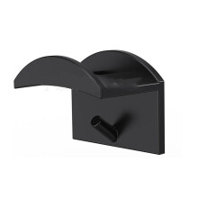 Cabide de chapéus moderno, ganchos adesivos para parede, organizador de chapéus sem furos, fixação forte que evita quedas, design moderno que