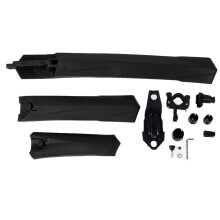 Guardabarros para bicicleta de montaña que bloquean el barro y la lluvia. Ángulo ajustable delantero y trasero para todas las bicicletas de