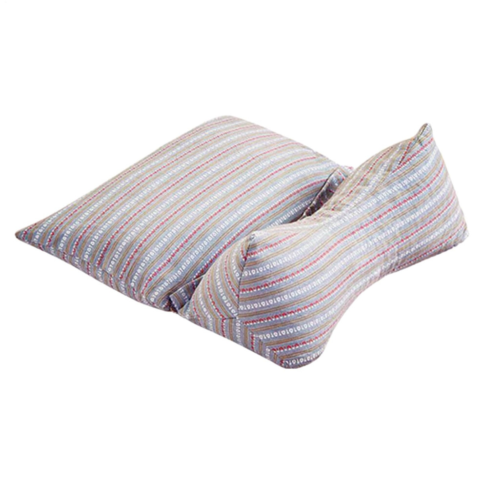 Cervical Neck Pillow Travel Buckwheat Pillow Ergonomic Neck Support Lavender Color Home Office Use
