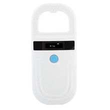Animal Chip Reader, Pet Chip Reader, Portable ID Scanner, Rechargeable Portable Microchip Scanner for Animal Management, Resource Management