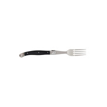 Forks Stainless Steel Steak Cutlery Restaurant Dinner Fork With Black ABS Handle Stainless Dinner Fork Cutlery