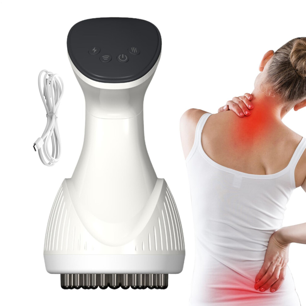 Electric Meridian Massager Rechargeable Body Massager Device With Intelligent PowerOff For Muscle Belly Neck Arms