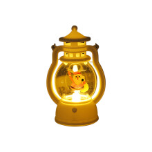 Battery or USB Powered Ornament Christmas Snowman Statue Musical Snow Globe Red Cardinal Snow Globe With 6 Hour Timer Vintage Oil Lamp Shaped Winter D
