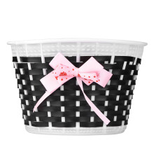 Panier tricoté fait main, accessoire enfant, panier de vélo exquis et spécial pour guidon avant, compatible avec les trottinettes et vélos pour