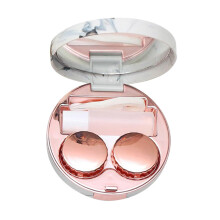 Contact Lens Case, Storage, Plastic, Simple, Portable, Reusable, Multicoloured