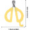 Cat claw scissors, pet grooming scissors with doublehole design for small animals 4