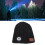 Beanie Music Light Hat BT Schwarz USB-Aufladung 12