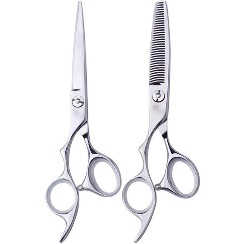 6Inch LeftHanded Hairdressing Scissors – Professional Hair Cutting Shears, Authentic Styling Tool for LeftHanded Users.
