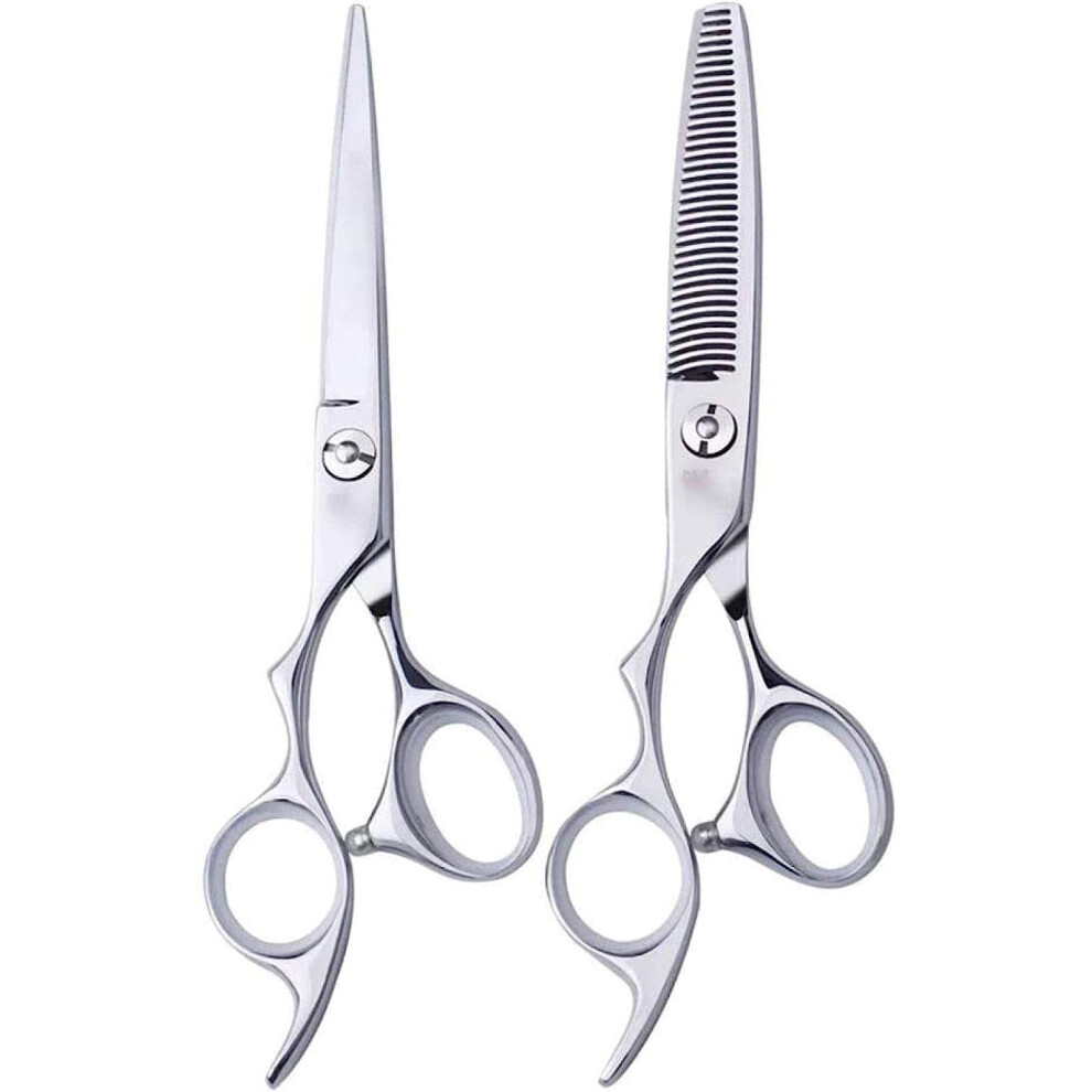 6Inch LeftHanded Hairdressing Scissors â Professional Hair Cutting Shears, Authentic Styling Tool for LeftHanded Users.