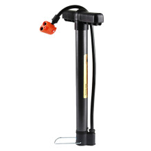 Universele fietspomp met Presta- en Schrader-ventielen, handmatige hogedrukpomp voor op de vloer, ergonomisch ontwerp, lichtgewicht en duurzaam