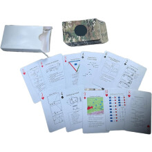 Tactical Knowledge Playing Cards, 52Card Deck Featuring Essential Tactics and Strategies
