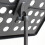 Music stand, portable, heightadjustable, foldable, for guitar and violin, black 2