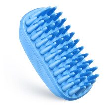 Pet Bath Brush, Ergonomic Dog Shampoo Brush for Grooming, Dog Brush for Effective Hair Removal and Easy Bathing Accessories for Cats