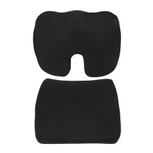 Sitzkissen Schwarz Lordosenstütze Kissen