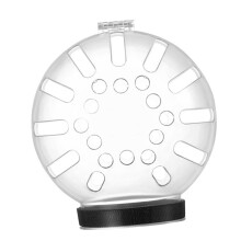 Clear cat helmet for surgery  
Breathable muzzle cover  
Protection against scratching and biting  
For grooming and nail trimming  
Safe