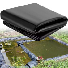 Pond Membrane Flexible Preformed Pond Liner 1x6m 2x7m 3x5m 5x8m Waterproof Tarpaulin For Outdoor Ponds Artificial Lake