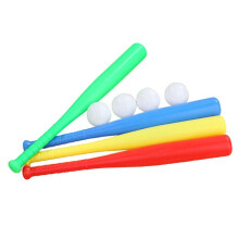 Set da baseball regolabile per bambini per la massima durata, sicurezza e schiacciate con impugnatura dal design filettato e corpo dell'asta più