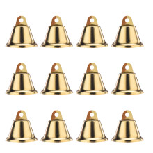 Cascabeles para decoración de mesa de boda, esparcir, suministros para manualidades, confeti para eventos especiales, adorno de hierro dorado,