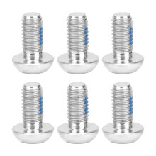 Set di bulloni per rotore freno bici, viti per freno a disco in lega di titanio M5x10mm con rondelle, elementi di fissaggio leggeri anticorrosione
