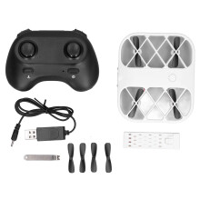 Drone génial pour enfants et débutants, avec fonctions acrobatiques et lumières LED colorées. Facile à utiliser et doté d'une protection
