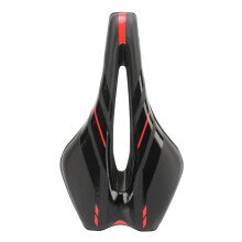 Șa de bicicletă ușoară cu design ergonomic, structură respirabilă și scobită pentru confort sporit, potrivită pentru toate tipurile de