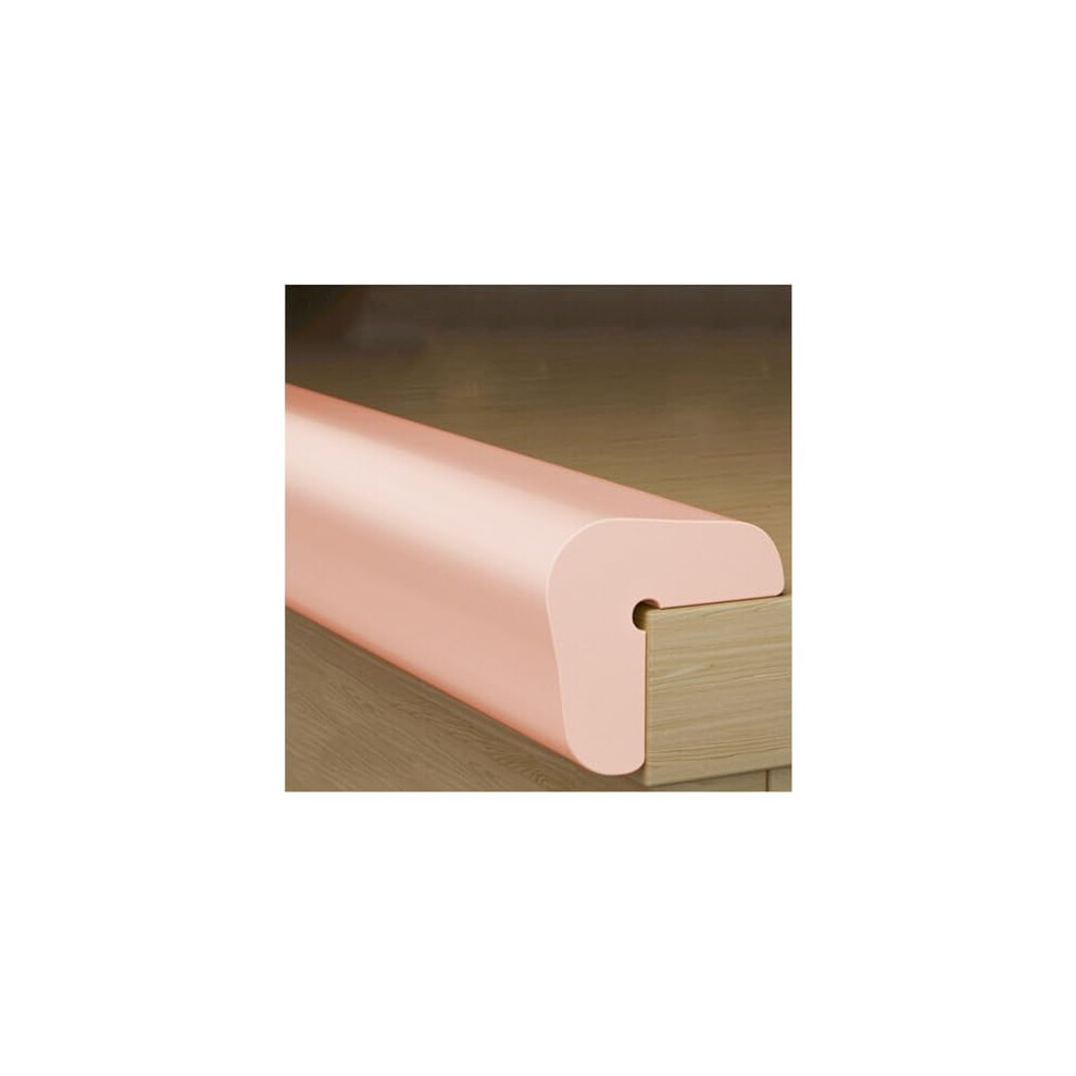 Foam Safety Strips 14mm Thick SelfAdhesive Edge Protector AntiCollision Corner Strip Pink 2m For Beds, Cabinets, Stairs