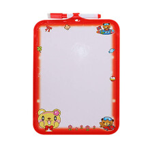 Home Board 5 ml Message Drawing Dry Whiteboard Student Board DoubleSided Stationery Craft Cabinet (Red, One Size) Red Standard Size