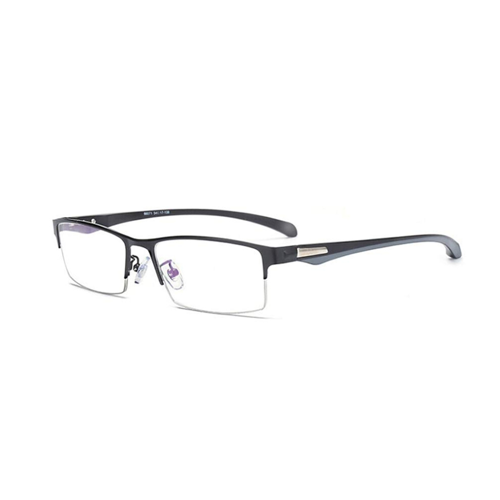 Blue/Light Filter Glasses, Photochromic Progressive Multifocal Reading Glasses, Aluminium Frame
