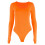 Damen Langarm-Bodysuit Modischer, charmanter, 1